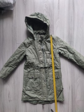 Płaszczyk parka zima jesień RESERVED rozmiar 128cm