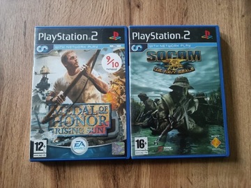 Socom Navy Seals i Medal of Honor Rising Sun PS2