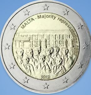 2 euro Malta 2012 - Reprezentacja większości 
