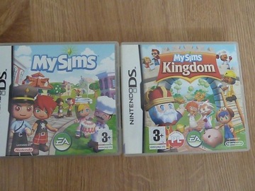 Gra nintendo ds my sims i my sims kingdom PL