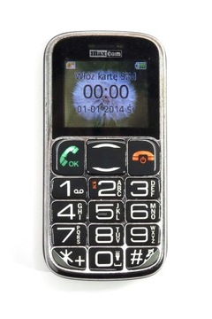 Telefon dla seniora MaxCom MM462BB