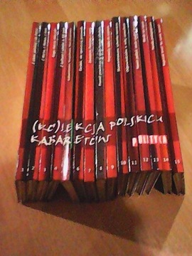 /KO/LEKCJA POLSKICH KABARETÓW 15 DVD KOMPLET