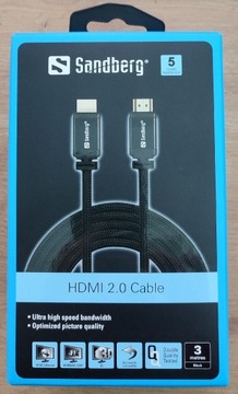 Kabel Sandberg 508-99 HDMI - HDMI 3 m