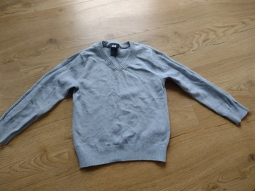 Sweter chłopięcy H&M - rozmiar 98/104 - 116