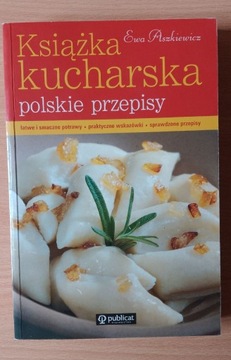 Książka kucharska ,, Polskie przepisy ,,