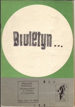Biuletyn Polskiej Federacji DKF  Nr 4/56 z 1963 r.