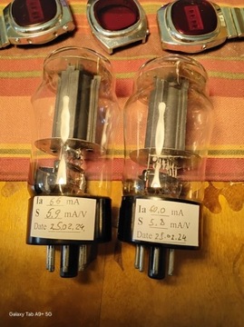 Lampy KOBRA  6P3S  para dobrana   1951-1953 rok