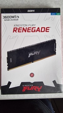 32GB KINGSTON FURY DDR4 3600Mhz CL16 KF436C16RB1K2