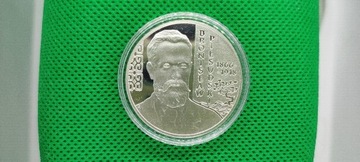 Moneta Bronisław Piłsudski 10zl NBP srebro 2008