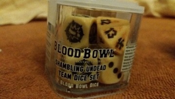Blood bowl Undead dice