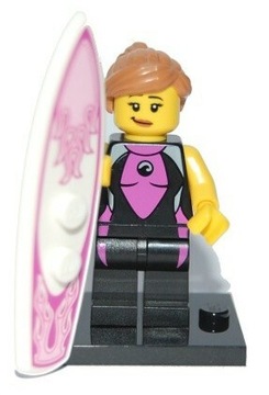 LEGO Minifigures Seria 4 - Surfer Girl