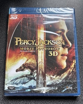 Percy Jackson Morze Potworów 3 D Blu Ray folia