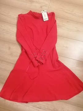 Nowa z metką czerwona sukienka Orsay rozmiar 38 M