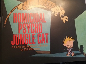 Homicidal  Psycho Jungle Cat-Calvin & Hobbs (eng)