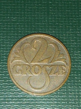 2 grosze 1931 Bardzo ładne