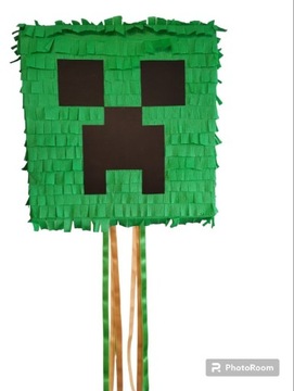 Piniata Creeper MINECRAFT URODZINY