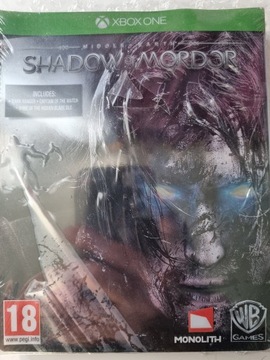 SHADOW OF MORDOR CIEŃ MORDORU STEELBOOK PL