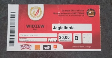 Widzew  - Jagiellonia 05.04.2008