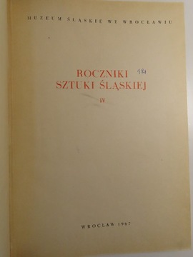 Rocznik Sztuki Śląskiej, t. III, 1965