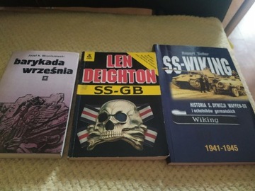 Trzy książki historyczne - zestaw 