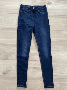 Next spodnie jeansowe r.166