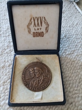 Medal XXV lat ORMO 1946-1971