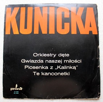 Halina Kunicka - płyta winylowa z 1970 roku