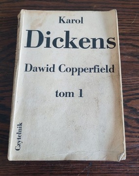 Dawid Copperfield t.1 Karol Dickens Czytelnik 1987