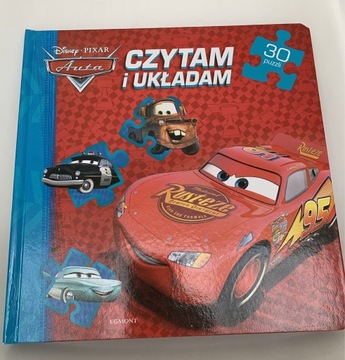 Auta Cars puzzle w formie książeczki 