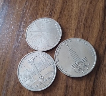 3 Ruble różne roczniki