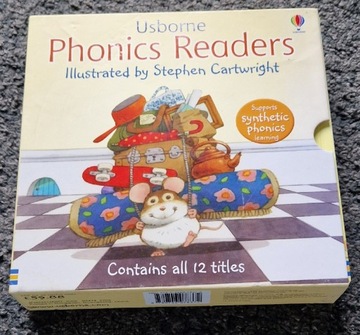 Phonics Readers 12 książeczek do nauki czytania