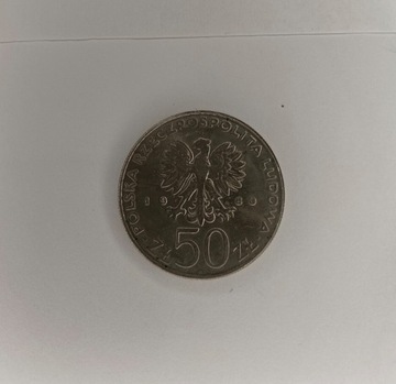 50zł z 1980r. zabytkowa oryginalna moneta kolekcjo