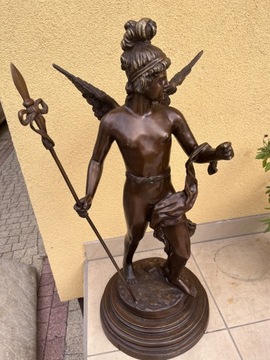 Stara figura z brazu 81 cm