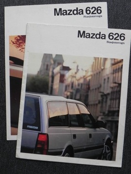 prospekty  Mazda  626 kombi 1990r