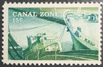 PANAMA - CANAL ZONE ** - Mi. 174 - lokomotywa 