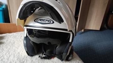 Kask motocyklowy Caberg + scala rider 9+