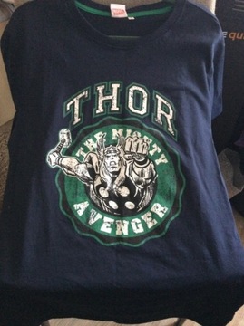 granatowy t-Shirt męski chłopięcy THOR Avengers M