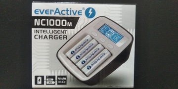 Ładowarka EverActive NC-1000M NiMH/NiCD AA/AAA USB