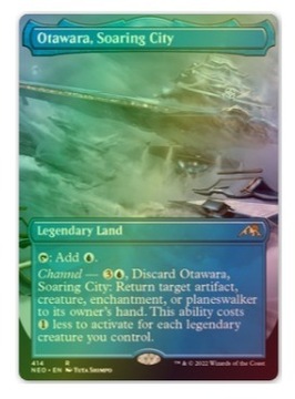 Kamigawa: Otawara, Soaring City (borderless, foil)