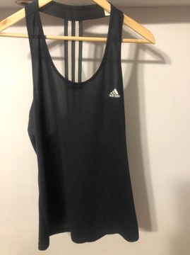 Sportowa koszulka Adidas Climalite r. L c.szara