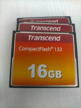 Compact flash 16gb 133x transcend