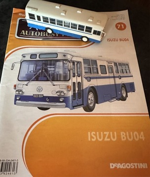 Model autobusu PRL plus gazetka 