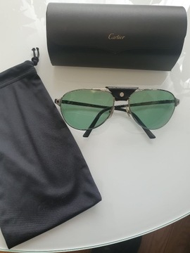 Okulary przeciwsłoneczne Cartier Santos-Dumont