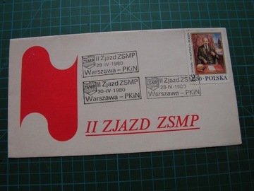 M326 Stempel okoliczn. 80 065 - Warszawa PKiN