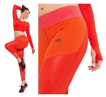 Legginsy damskie ADIDAS treningowe Climalite