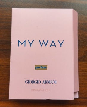 GIORGIO ARMANI - MY WAY 1,2ML (PERFUMY PARFUM)
