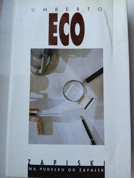 Zapiski na pudełku od zapałek - Umberto Eco