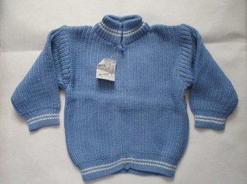 Sweter rozpinany 122-128