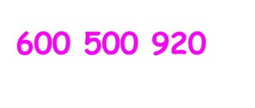 600 500 920 ZŁOTY NUMER w T-Mobile