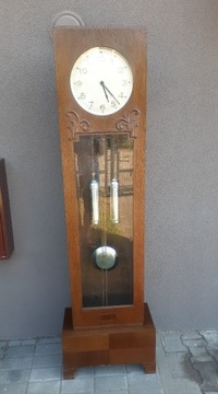 63 Stary zegar podłogowy art deco Dufa? stojący